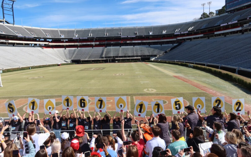 UGA Miracle reveals its $1.16 million total after completing its dance Marathon Sunday in Sanford Stadium.