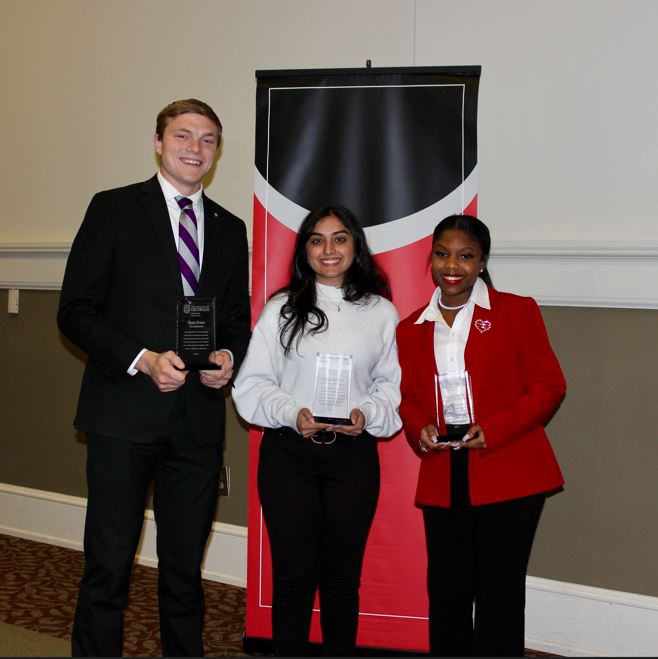 Greek Award recipients