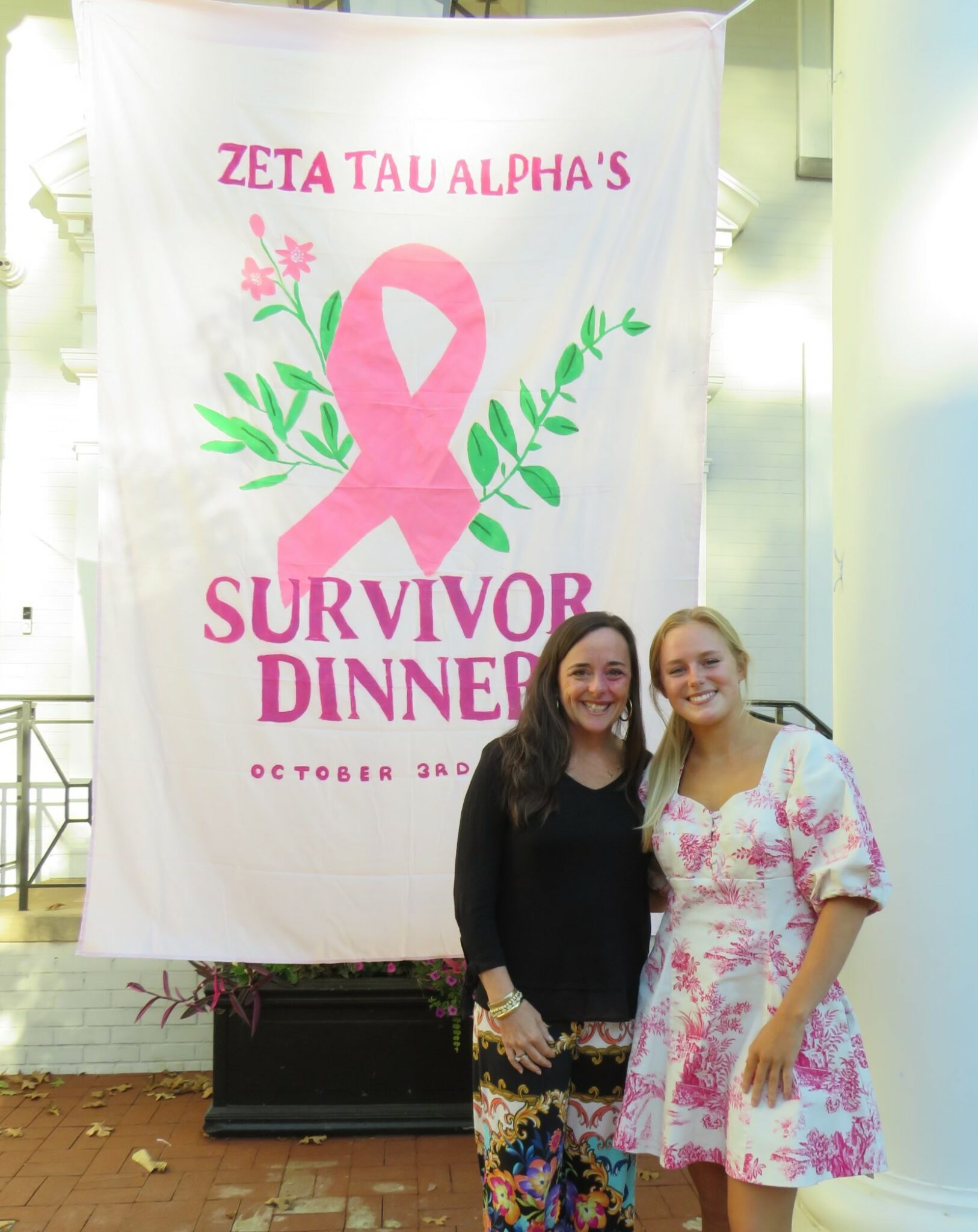 Zeta Tau Alpha Honors Breast Cancer Awareness Month Greek Life