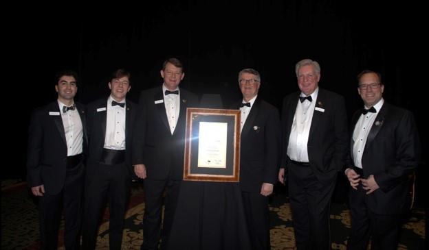Members of Sigma Nu at their 150th Celebration