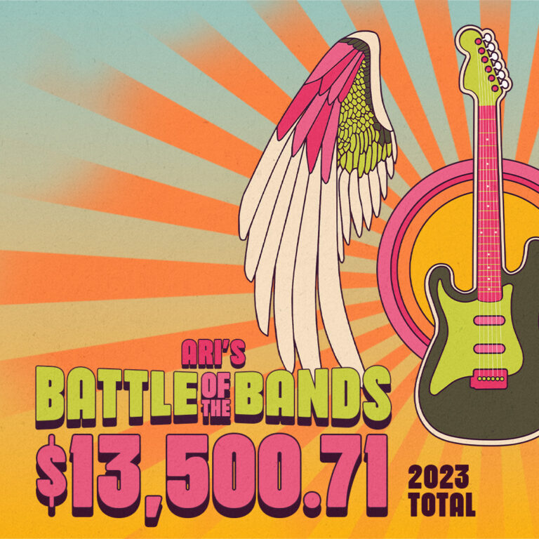 Ari's Battle of the Bands event flyer