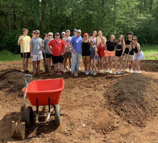 UGA Greek life members at Greek Day of Service