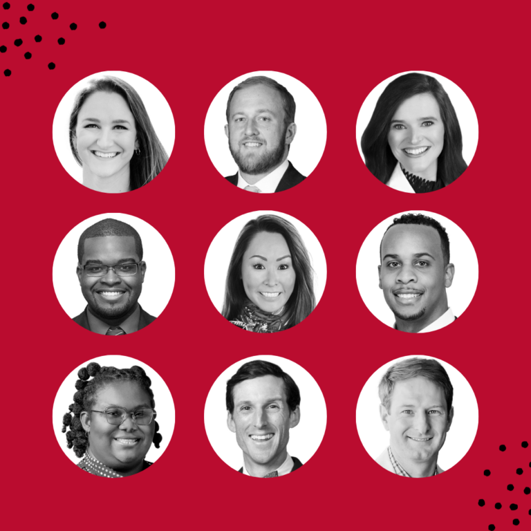 9 of the 40 under 40 UGA alumni 2023