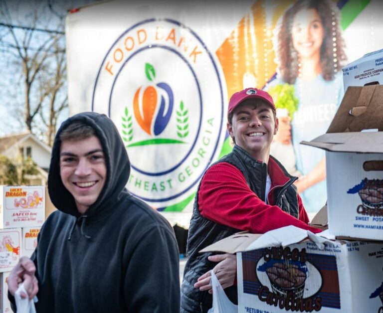 Beta Upsilon Chi Holds Mobile Food Pantry Event
